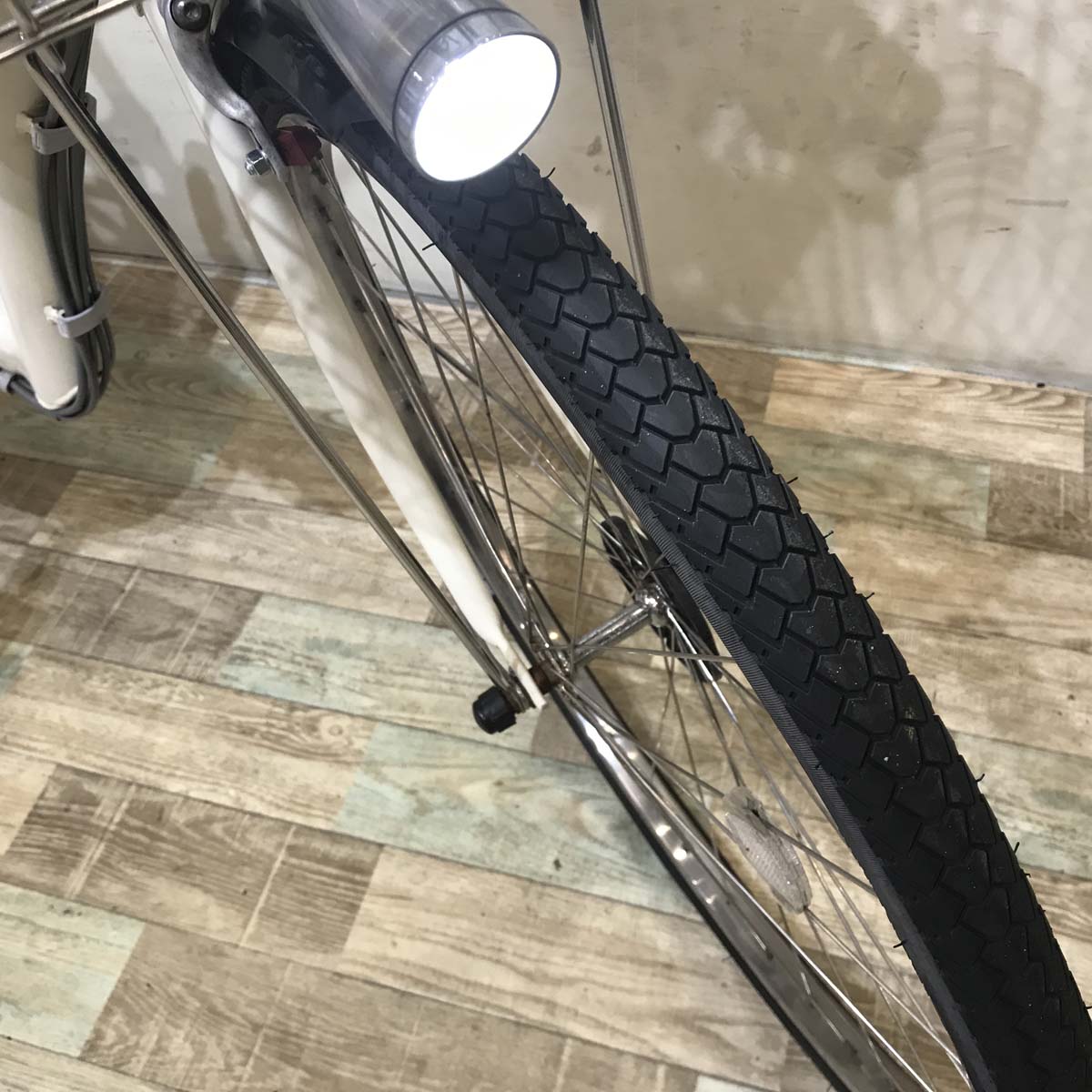 ブリヂストン ボーテ アシスタ DX ホワイト 26インチ KT023【中古車】