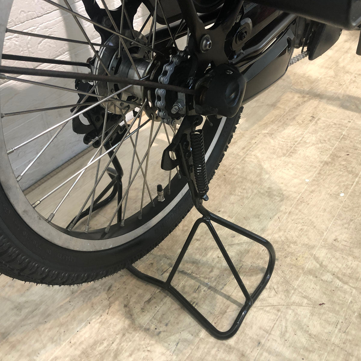 中古電動自転車 ヤマハ PAS Kiss mini パス キッス ミニ ブラウン 20インチ YD057