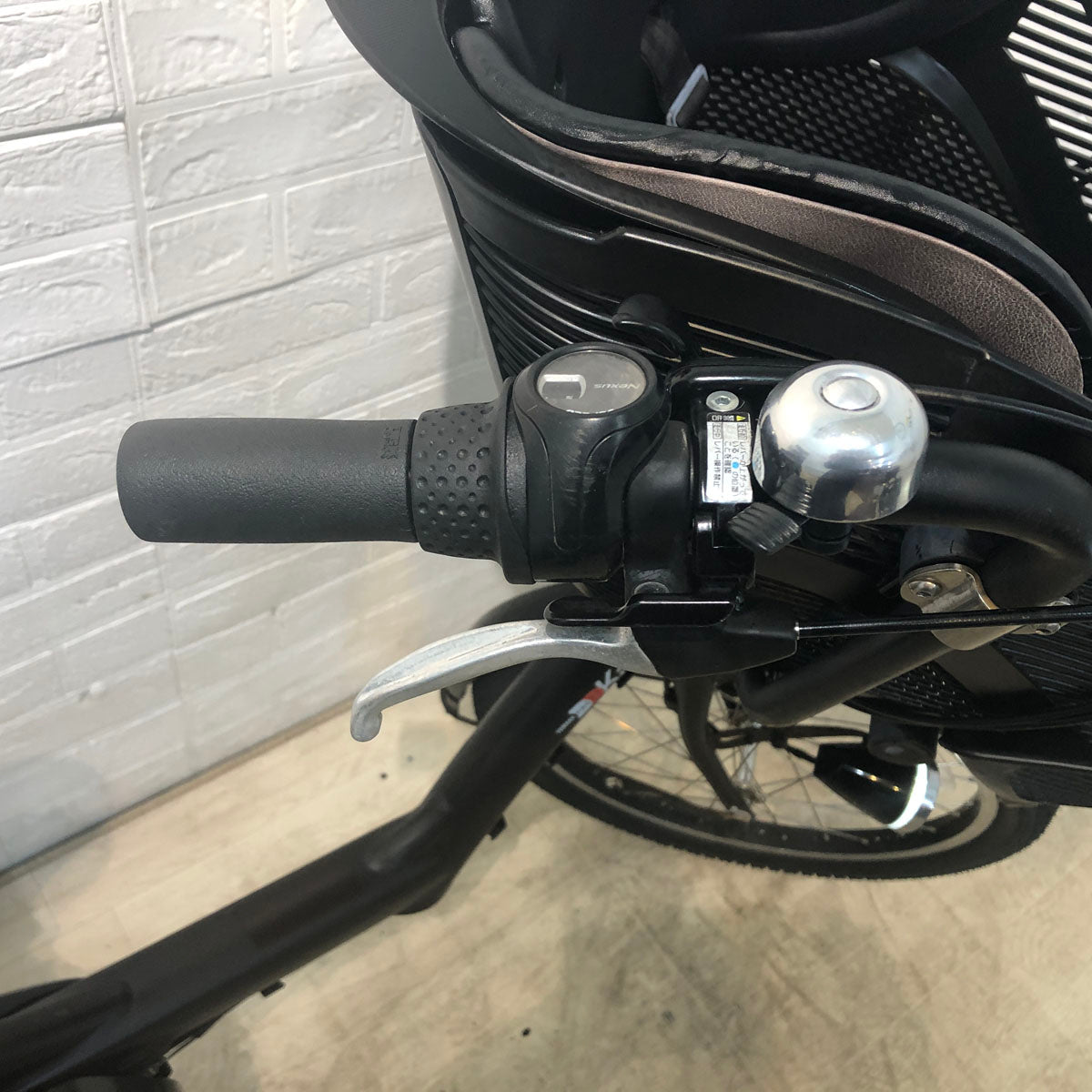 中古電動自転車 ヤマハ PAS Kiss mini パス キッス ミニ ブラウン 20インチ YD057