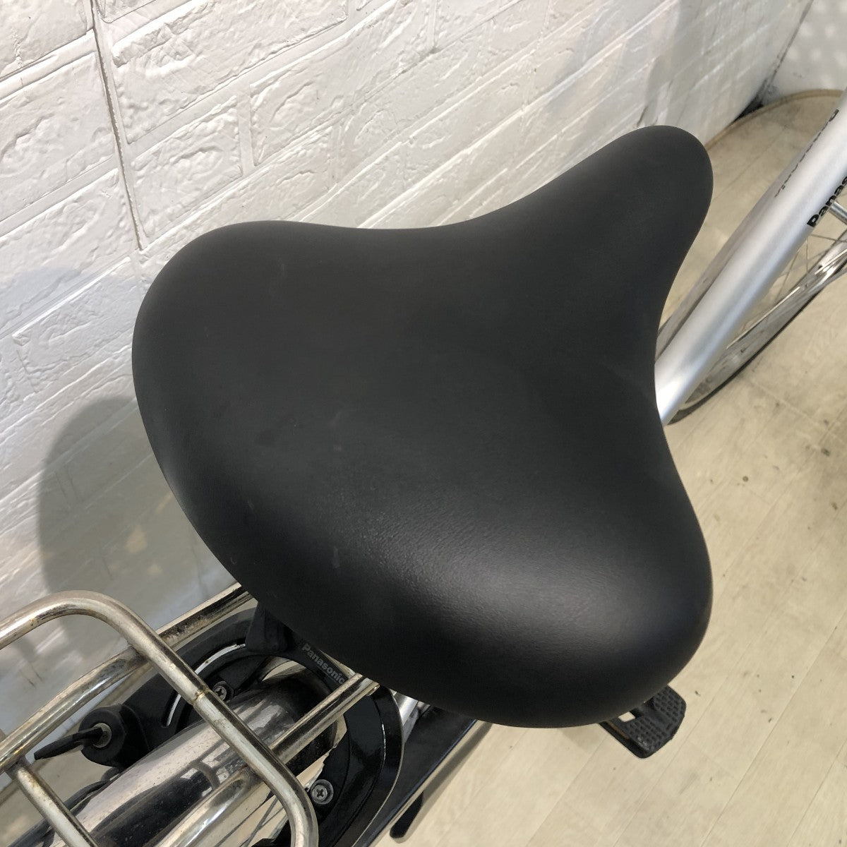 中古電動自転車 パナソニック ビビSX シルバー 26インチ YI062