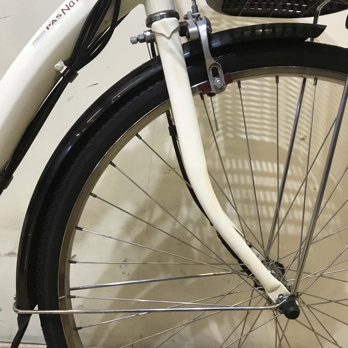 中古電動自転車  ヤマハ PAS ナチュラ XL ホワイト 26インチ KC015 