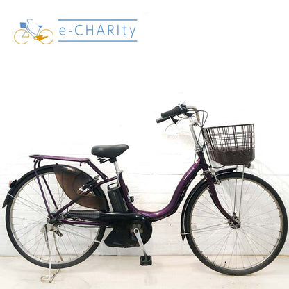 ヤマハ PAS ナチュラL DX パープル 26インチ YI063 【中古車】