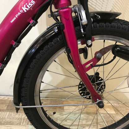 ヤマハ PAS Kiss mini パス キッス ミニ ピンク 20インチ KT024【中古車】
