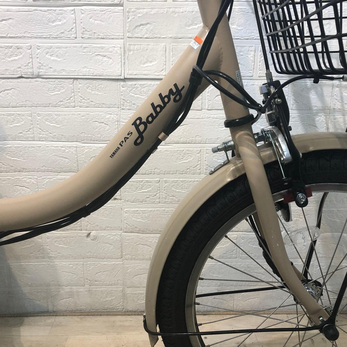 中古電動自転車 ヤマハ PAS Babby パス バビー ベージュ 20インチ YD058