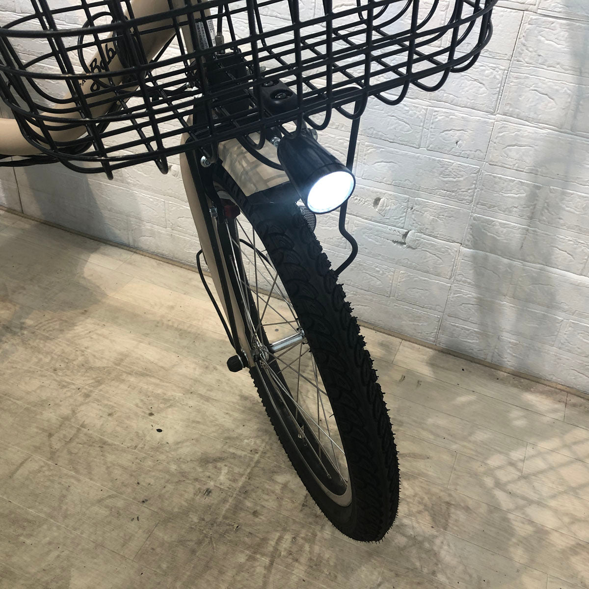 中古電動自転車 ヤマハ PAS Babby パス バビー ベージュ 20インチ YD058