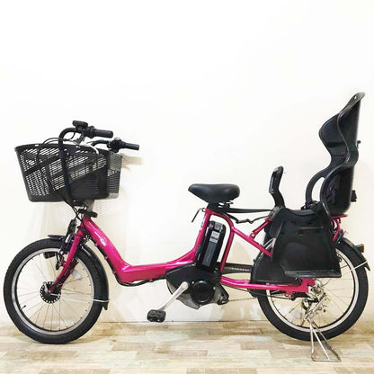 ヤマハ PAS Kiss mini パス キッス ミニ ピンク 20インチ KT024【中古車】