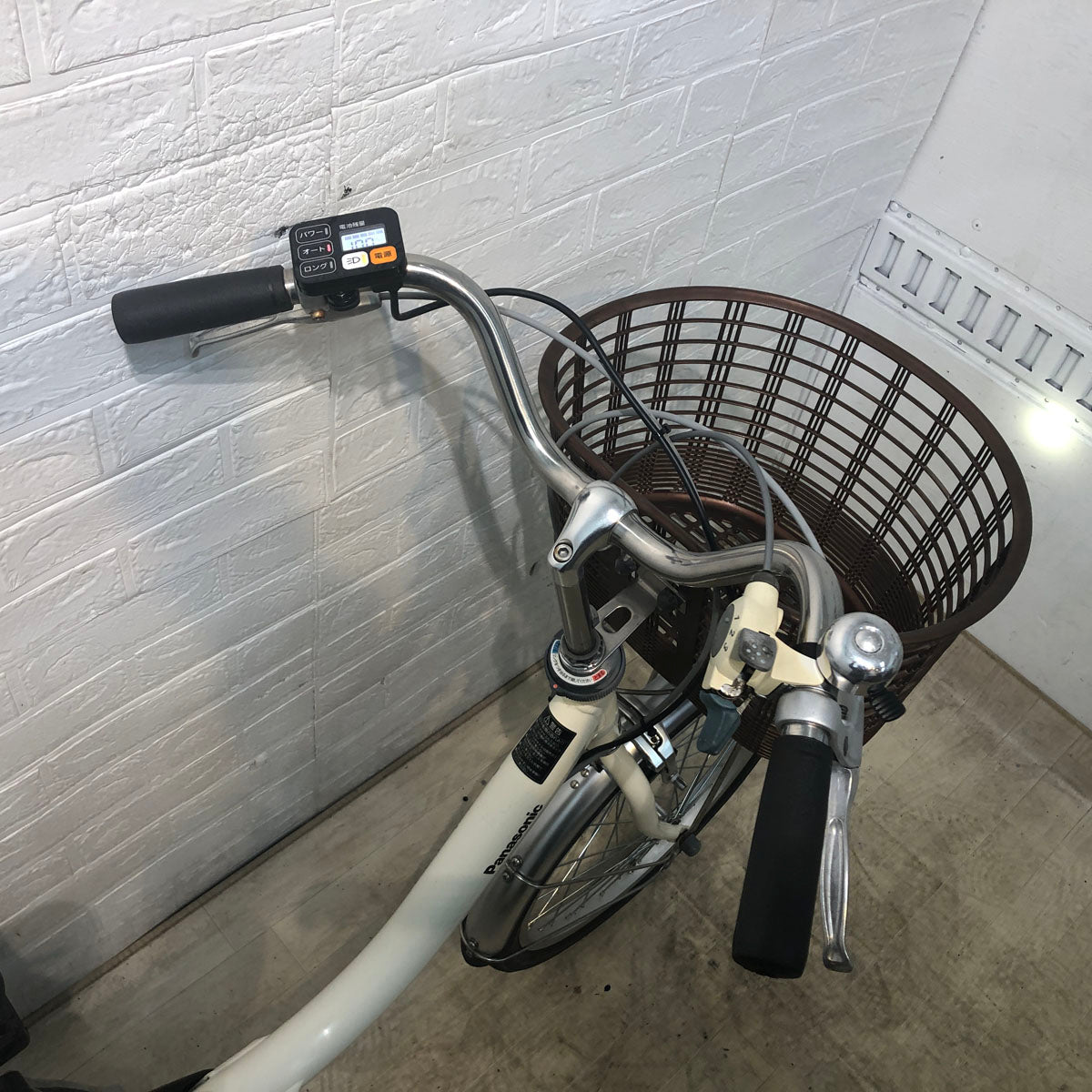 中古電動自転車 パナソニック ビビ LS ホワイト 20インチ YD059