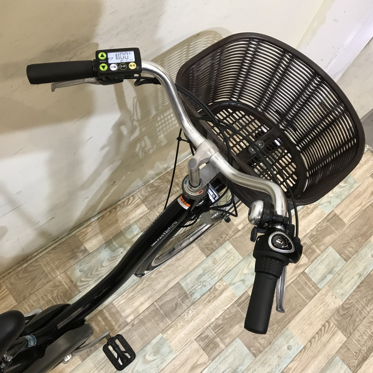 中古電動自転車 ヤマハ PAS ナチュラ ブラック 26インチ KH009