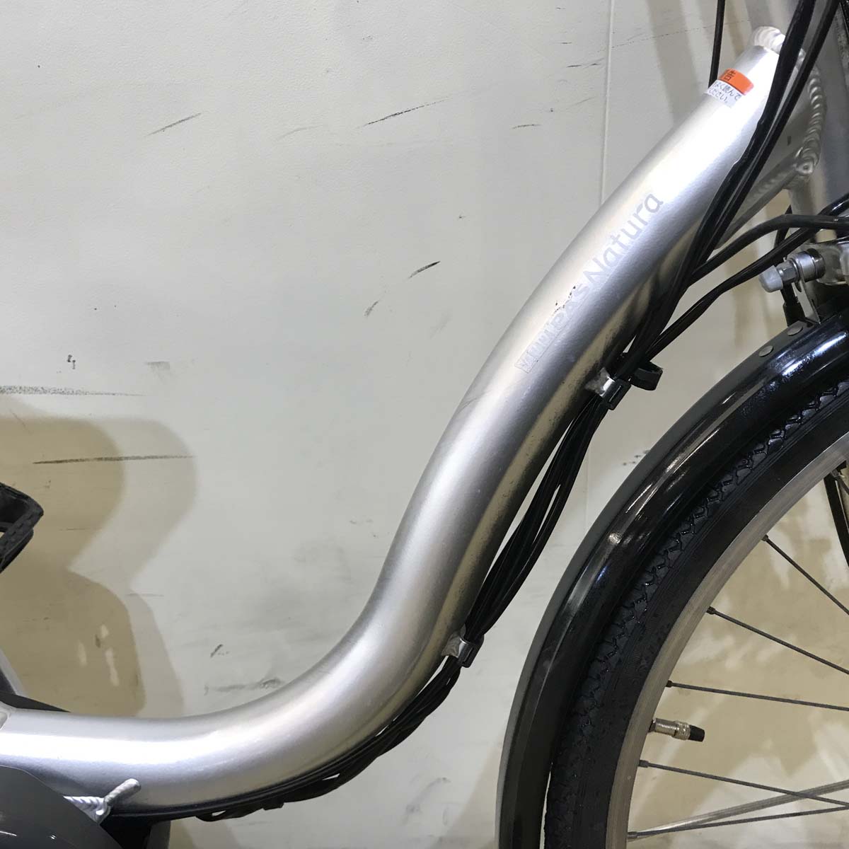 中古電動自転車  ヤマハ PAS ナチュラ M シルバー 26インチ KC017 