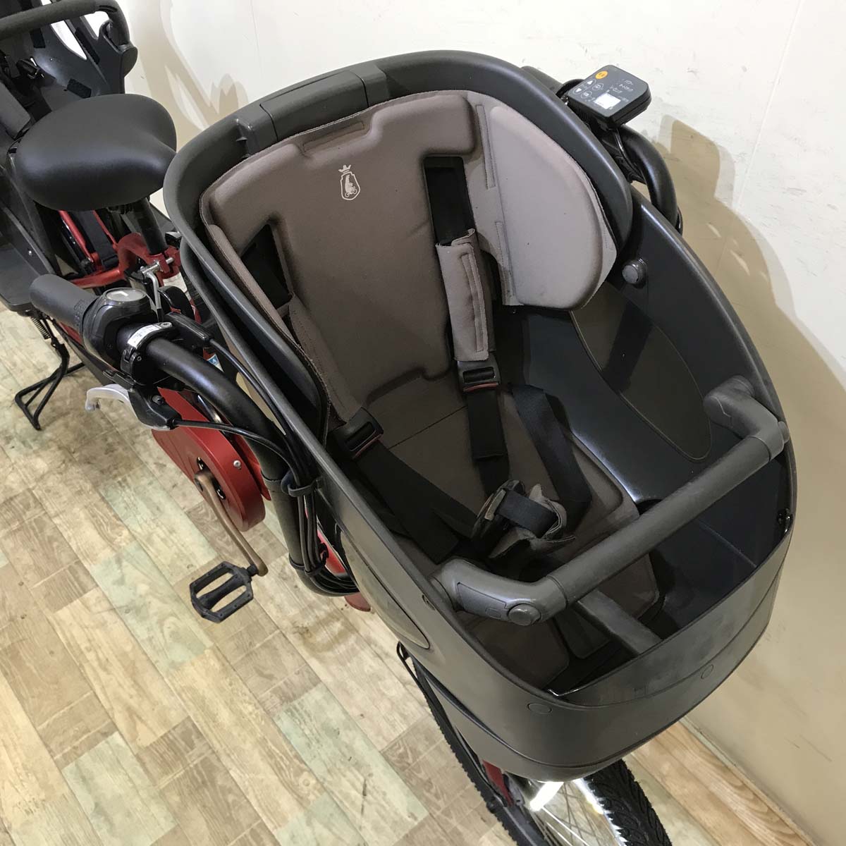 ブリヂストン bikke POLAR e ビッケ ポーラー イー レッド 20インチ KX069【中古車】