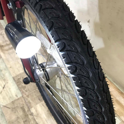 ブリヂストン bikke POLAR e ビッケ ポーラー イー レッド 20インチ KX069【中古車】