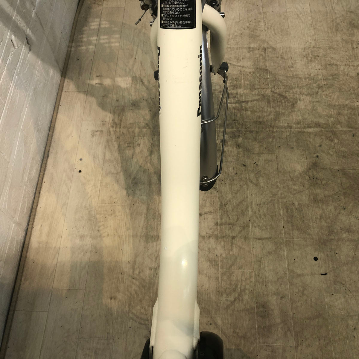 中古電動自転車 パナソニック ビビ LS ホワイト 20インチ YD059