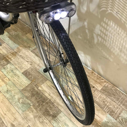 ヤマハ PAS ナチュラ M シルバー 26インチ KC017 【中古車】