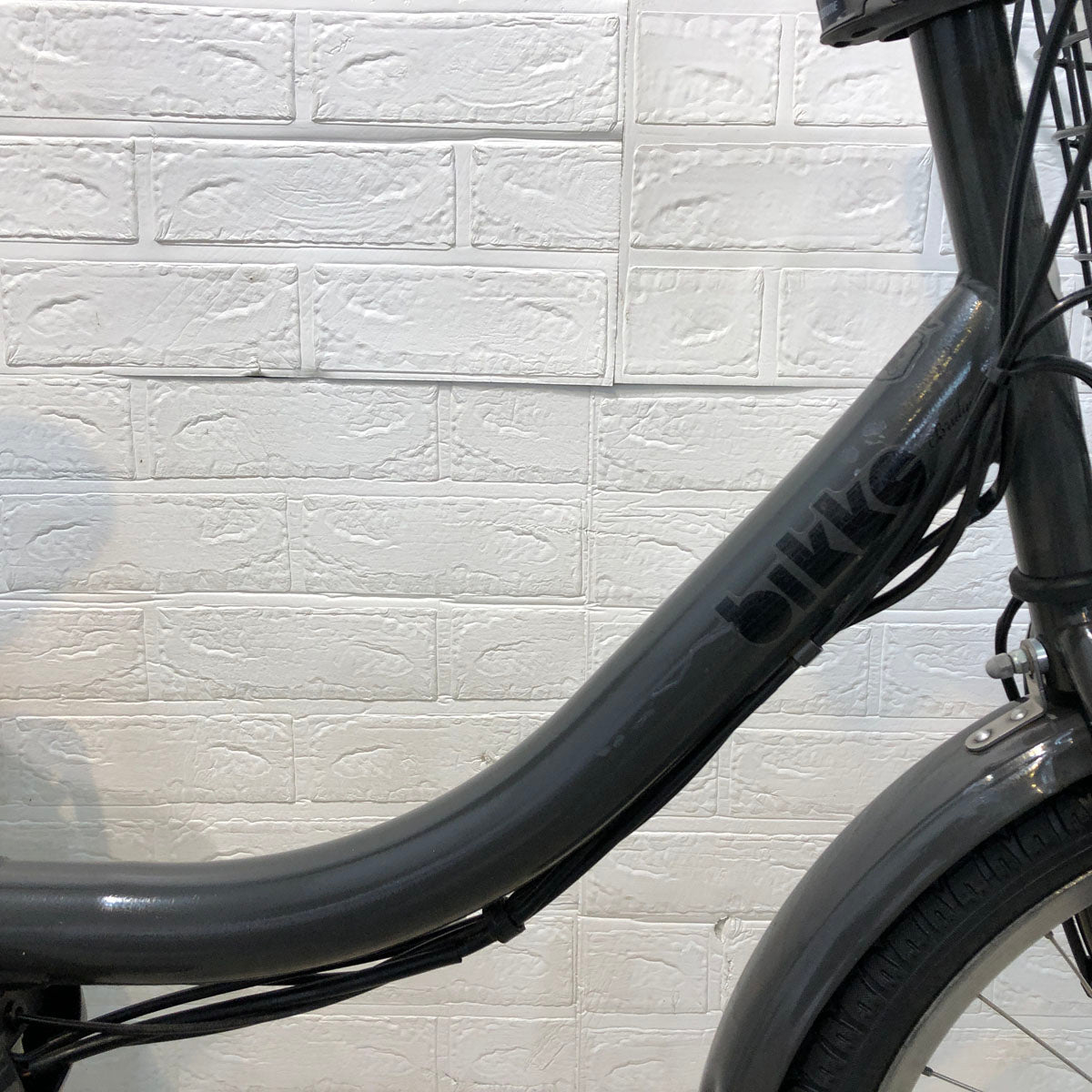 中古電動自転車 ブリヂストン bikke MOB e ビッケ モブ イー グレー 20インチ YD060