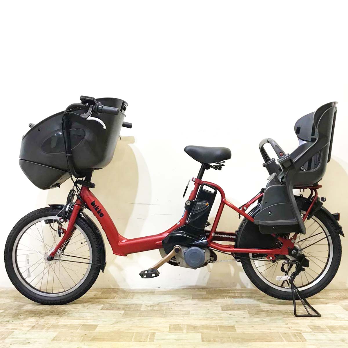 ブリヂストン bikke POLAR e ビッケ ポーラー イー レッド 20インチ KX069【中古車】