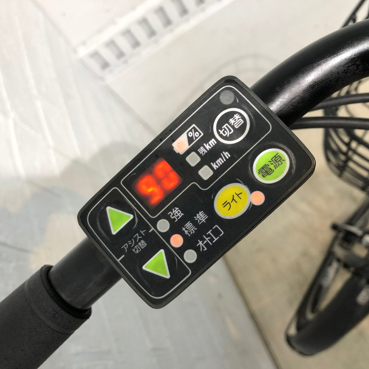 ブリヂストン bikke MOB e ビッケ モブ イー グレー 20インチ YD060 【中古車】