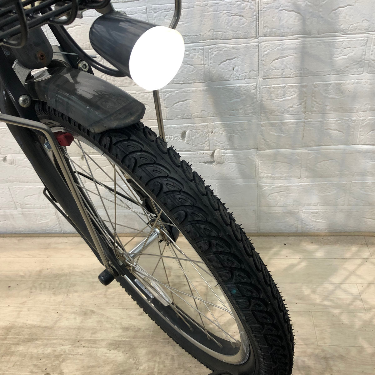 中古電動自転車 ブリヂストン bikke MOB e ビッケ モブ イー グレー 20インチ YD060