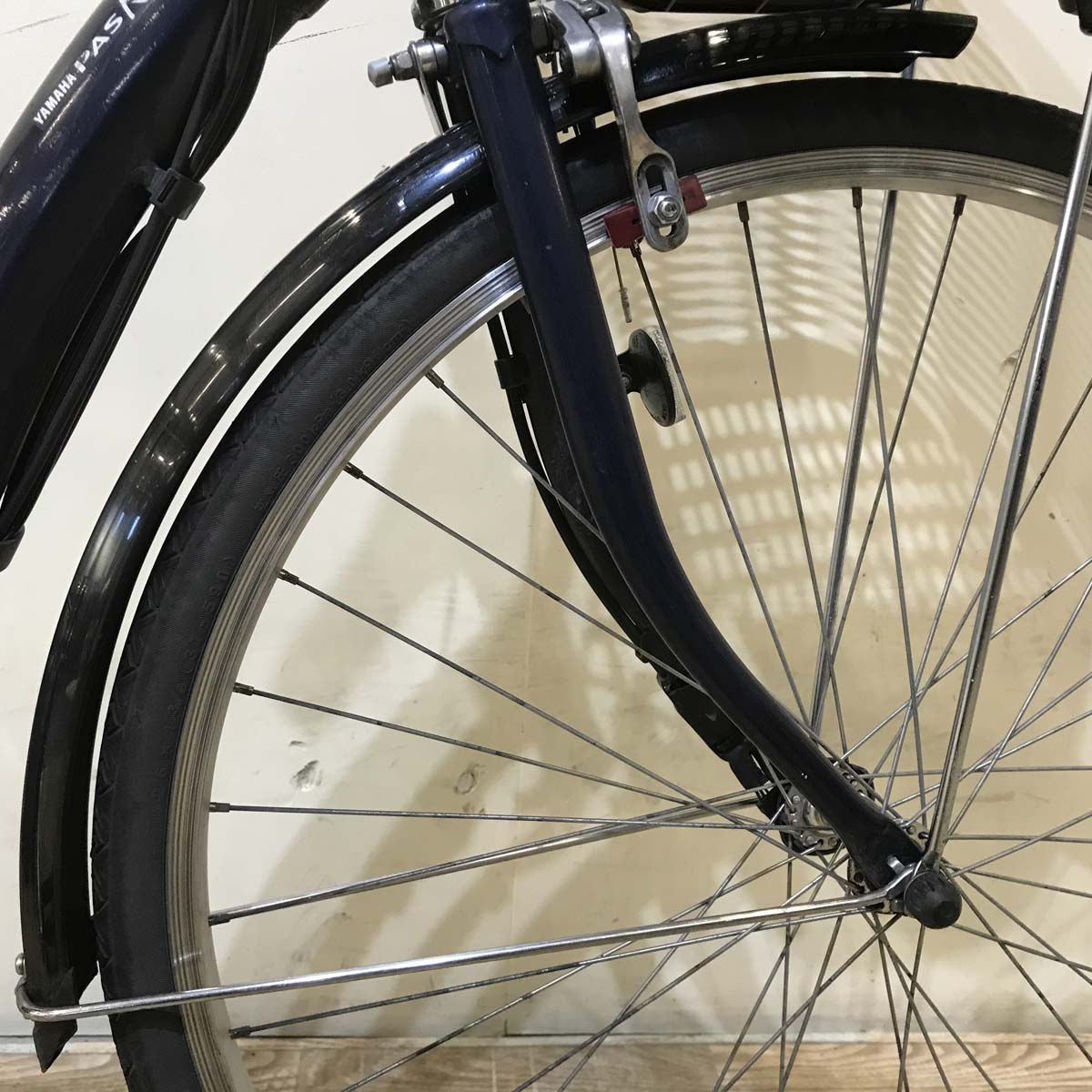 中古電動自転車 ヤマハ PAS ナチュラ M ネイビー 26インチ KC018