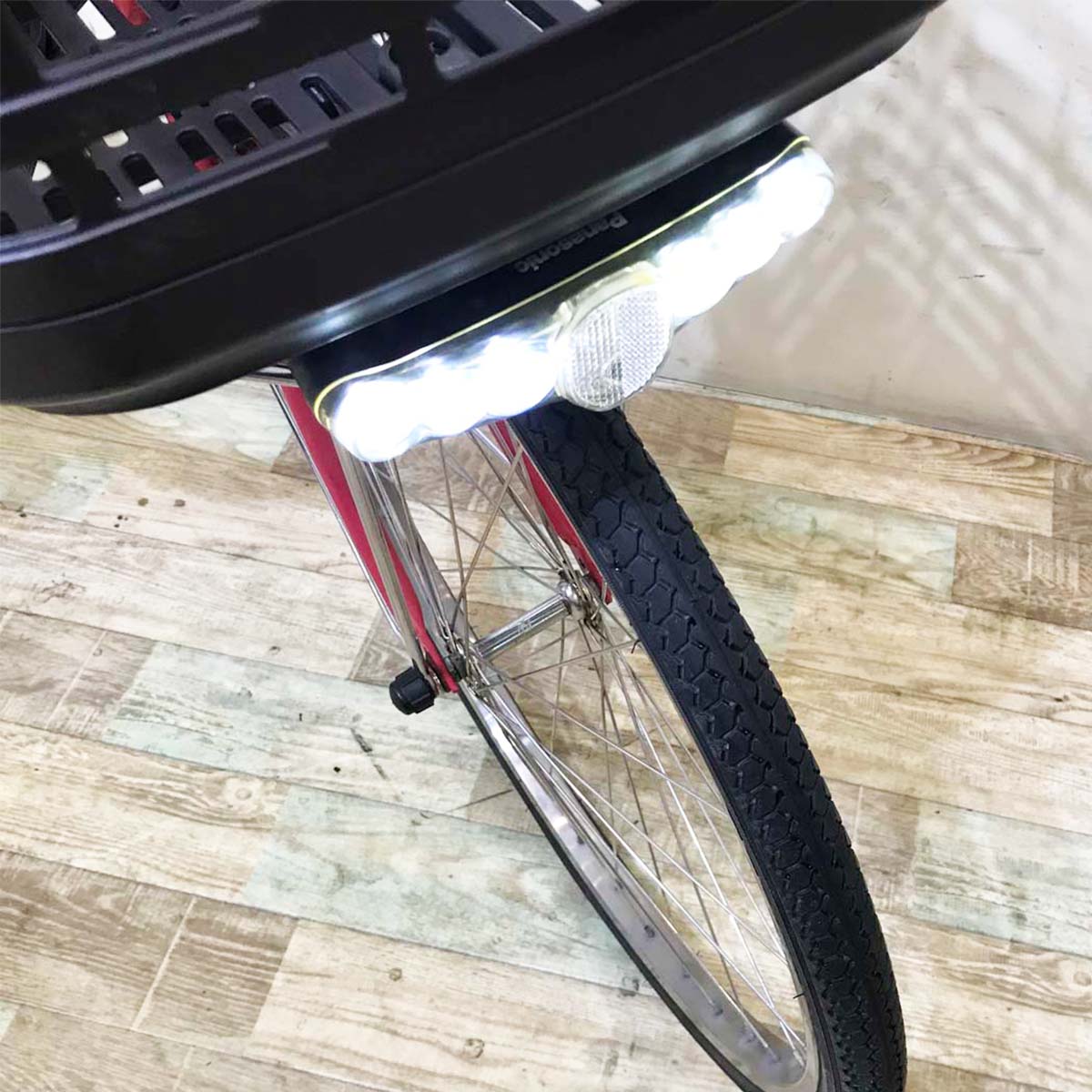 パナソニック ビビ DX レッド 24インチ KX070【中古車】