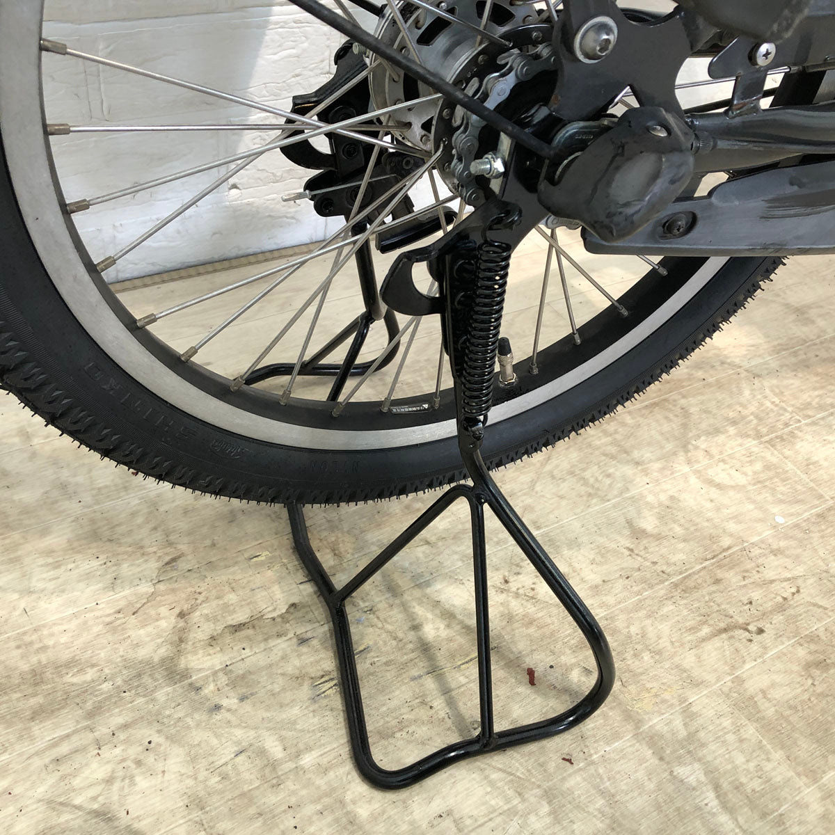 中古電動自転車 ブリヂストン bikke MOB e ビッケ モブ イー グレー 20インチ YD060