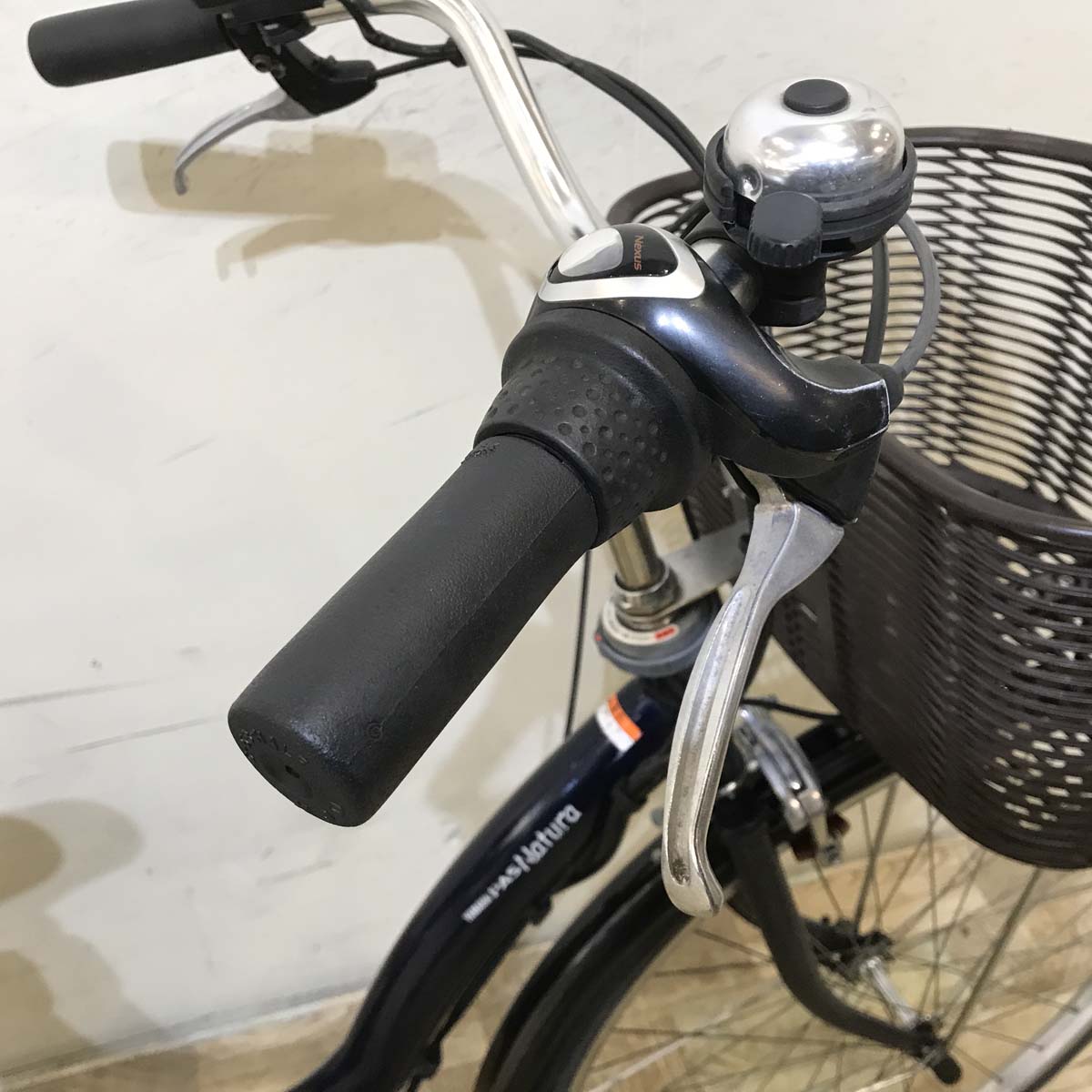 中古電動自転車 ヤマハ PAS ナチュラ M ネイビー 26インチ KC018