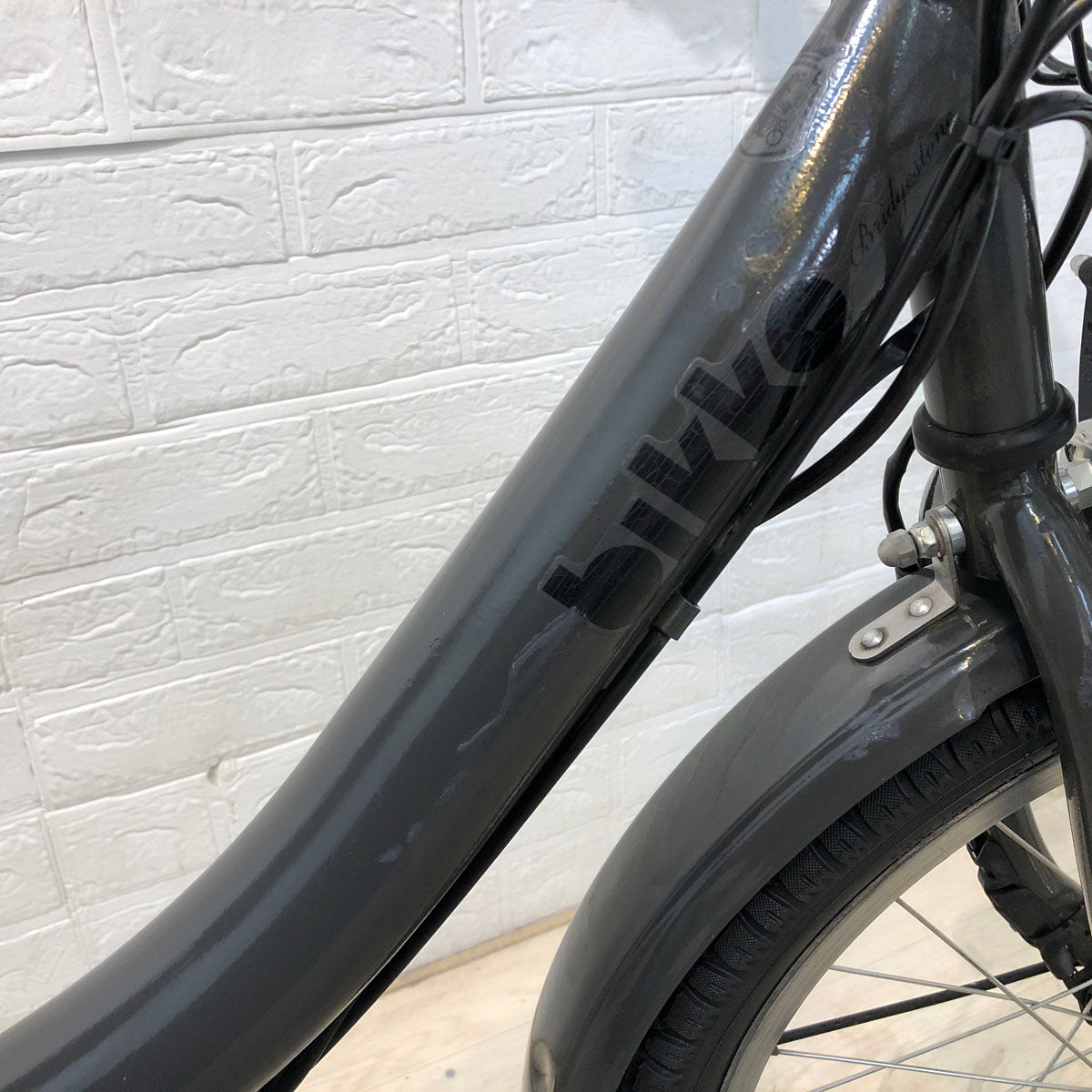 中古電動自転車 ブリヂストン bikke MOB e ビッケ モブ イー グレー 20インチ YD060