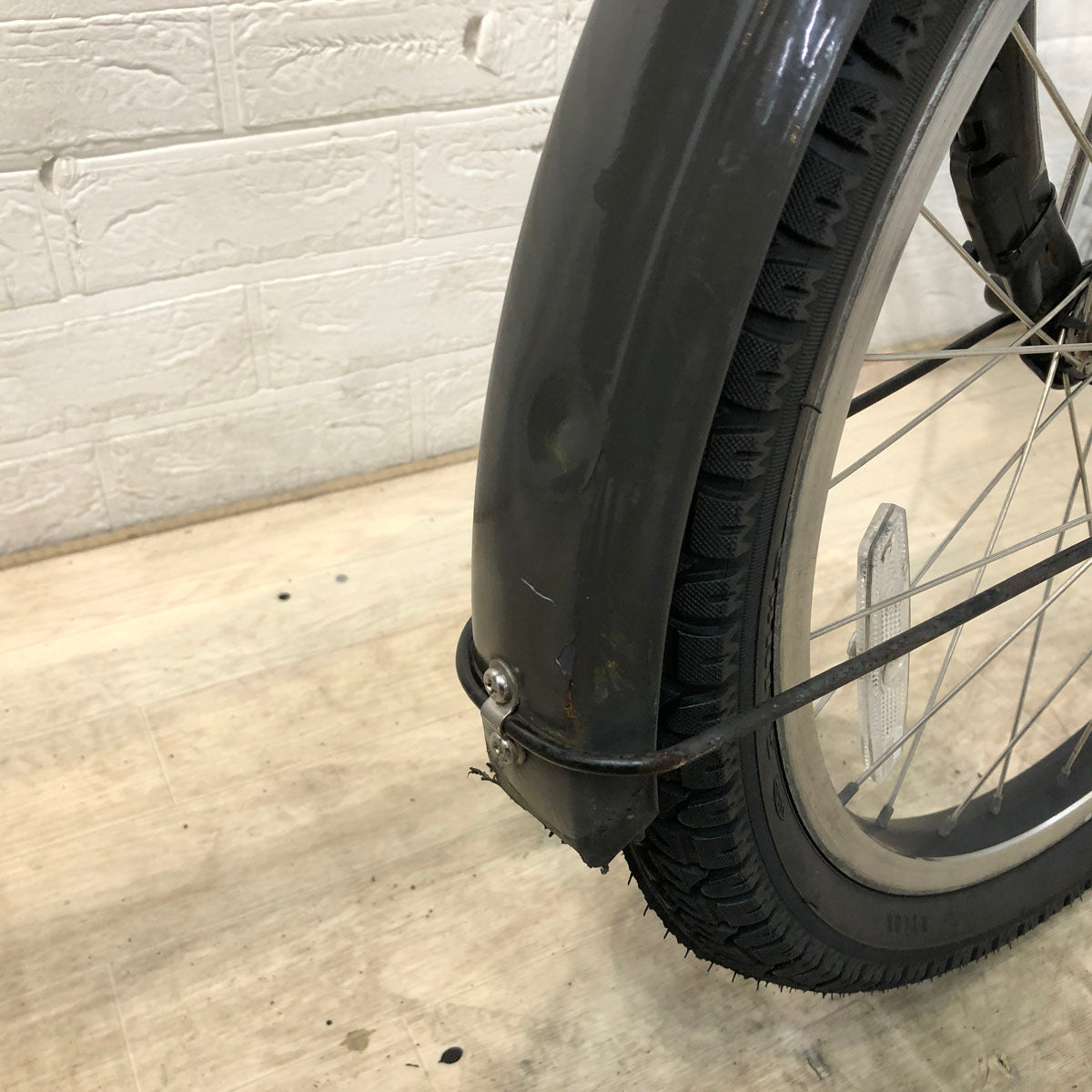 中古電動自転車 ブリヂストン bikke MOB e ビッケ モブ イー グレー 20インチ YD060