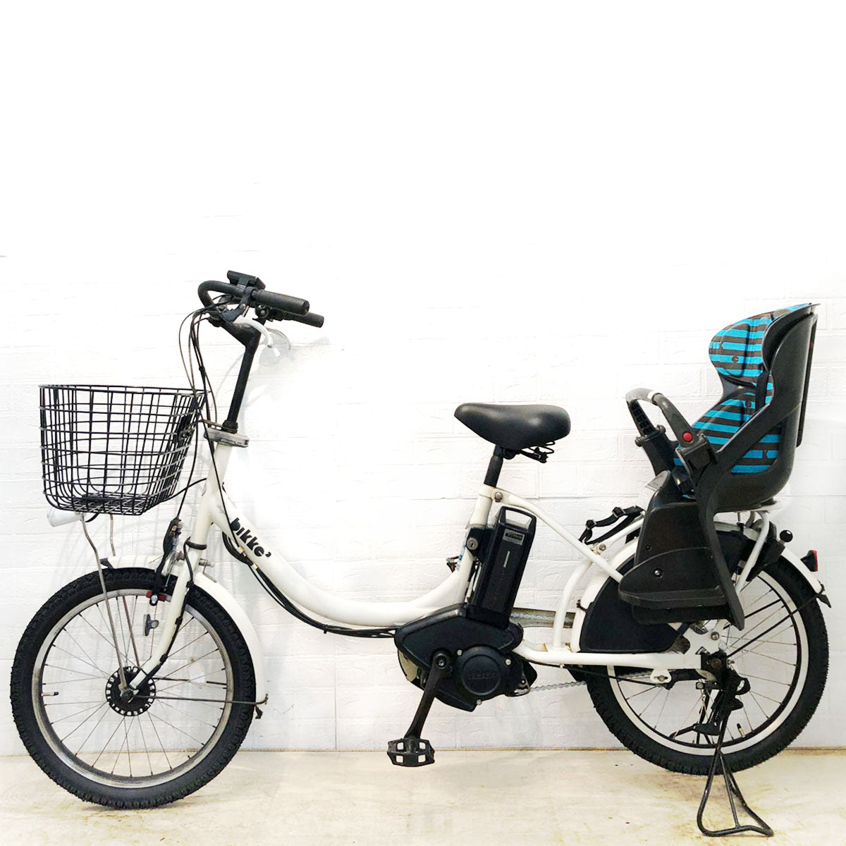 ブリヂストン bikke 2 e ビッケ ツー イー ホワイト 20インチ YD061 【中古車】