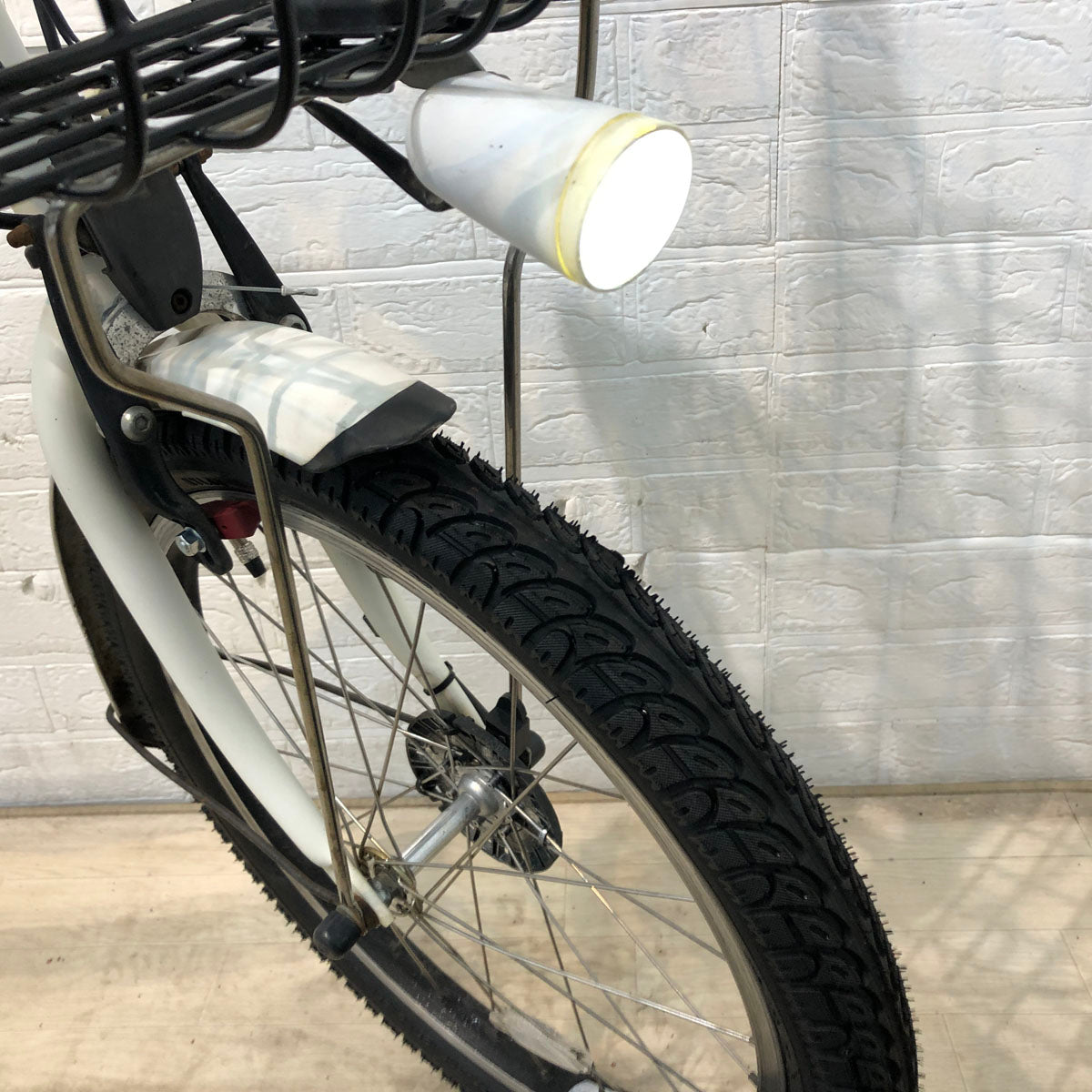 中古電動自転車 ブリヂストン bikke 2 e ビッケ ツー イー ホワイト 20インチ YD061