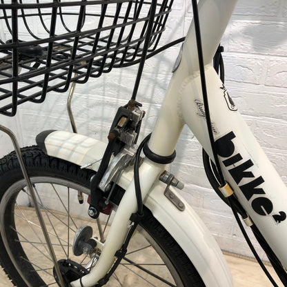 ブリヂストン bikke 2 e ビッケ ツー イー ホワイト 20インチ YD061 【中古車】