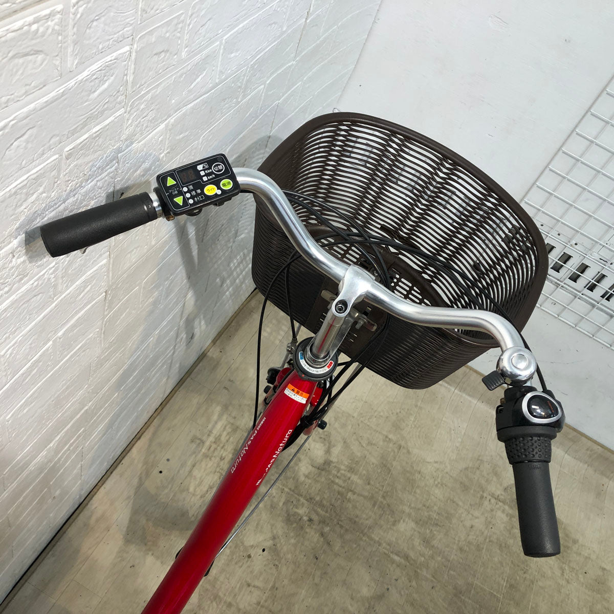 中古電動自転車 ヤマハ PAS ナチュラ M レッド 26インチ YD062