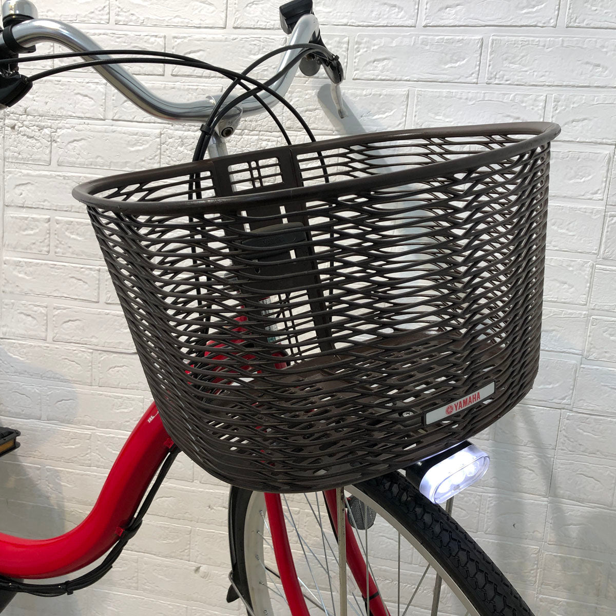 中古電動自転車 ヤマハ PAS ナチュラ M レッド 26インチ YD062