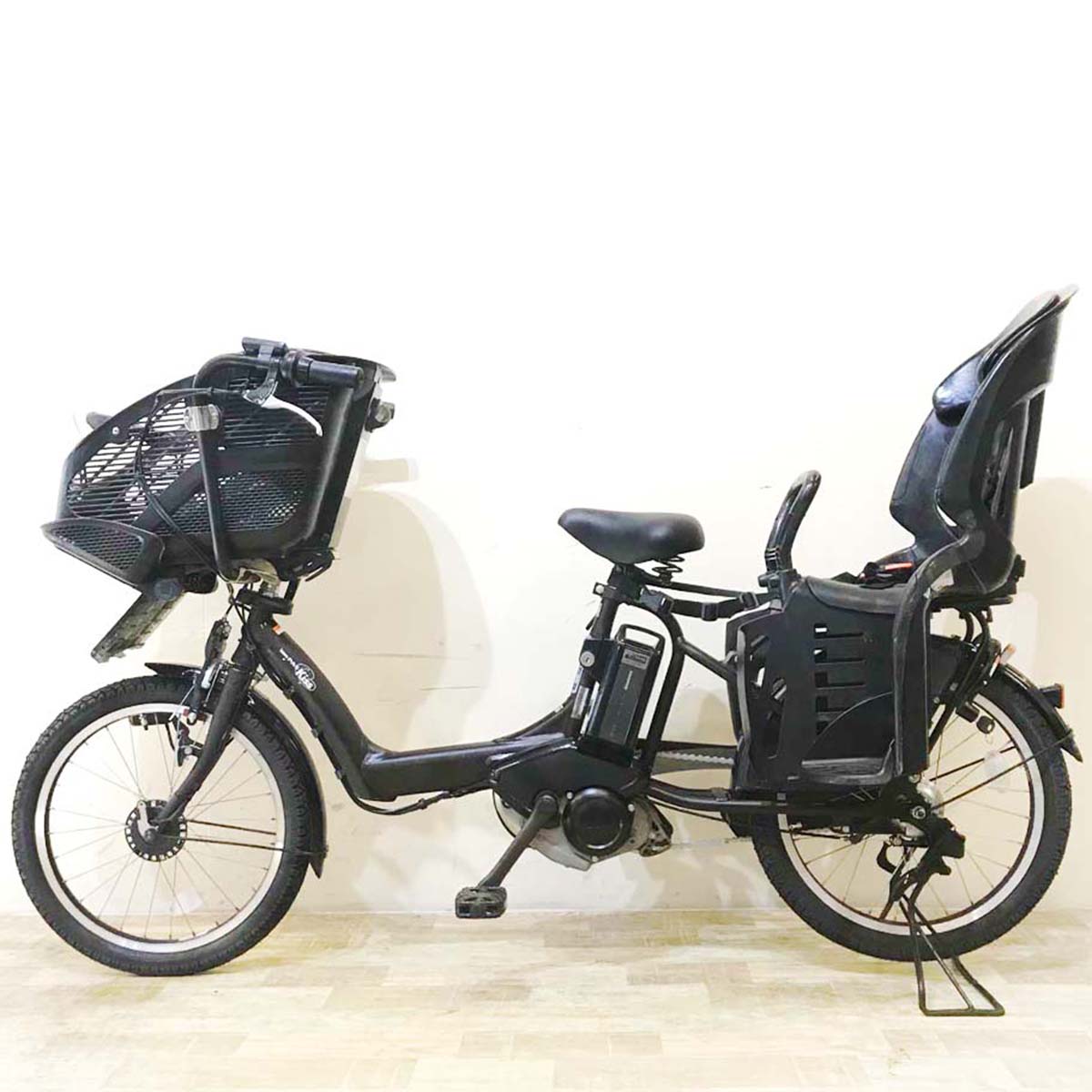 中古電動自転車 ヤマハ PAS Kiss mini XL パス キッス ミニ XL ブラウン 20インチ KC020