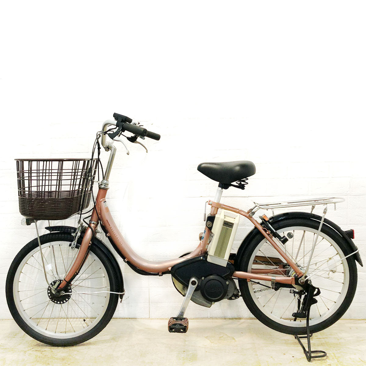 中古電動自転車 ブリヂストン アシスタ 20インチ シルバー 横浜 №8817