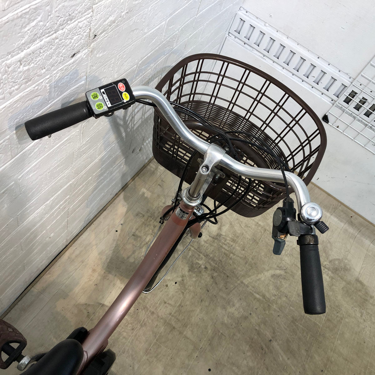 中古電動自転車 ブリヂストン アシスタ ユニ プレミア  ピンク 20インチ YD063