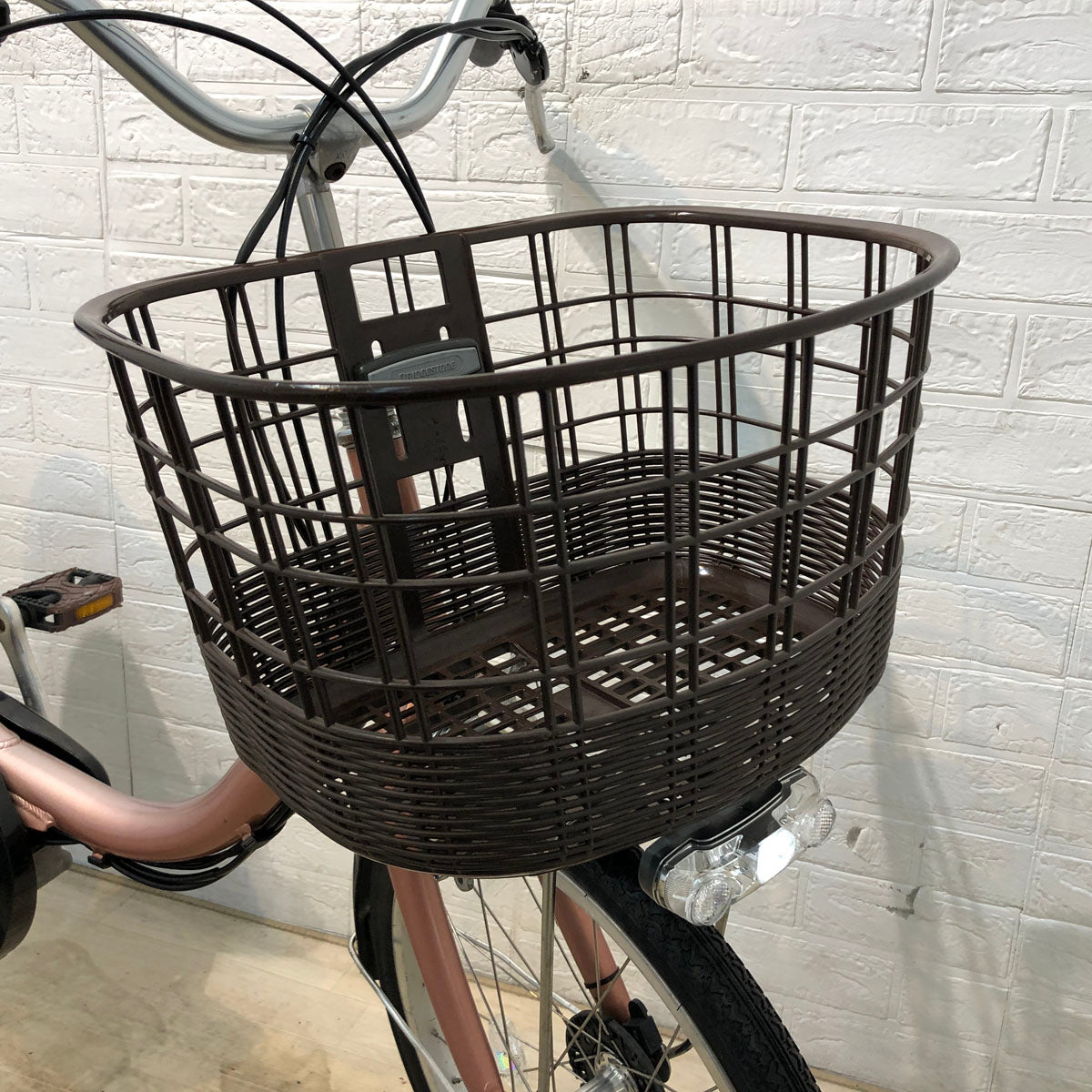 中古電動自転車 ブリヂストン アシスタ ユニ プレミア  ピンク 20インチ YD063