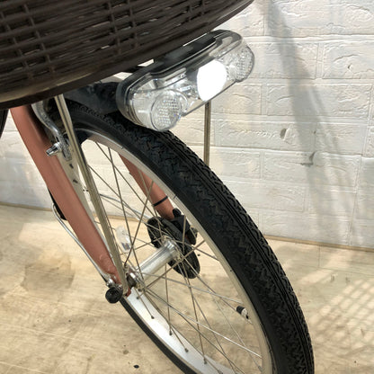 ブリヂストン アシスタ ユニ プレミア  ピンク 20インチ YD063 【中古車】