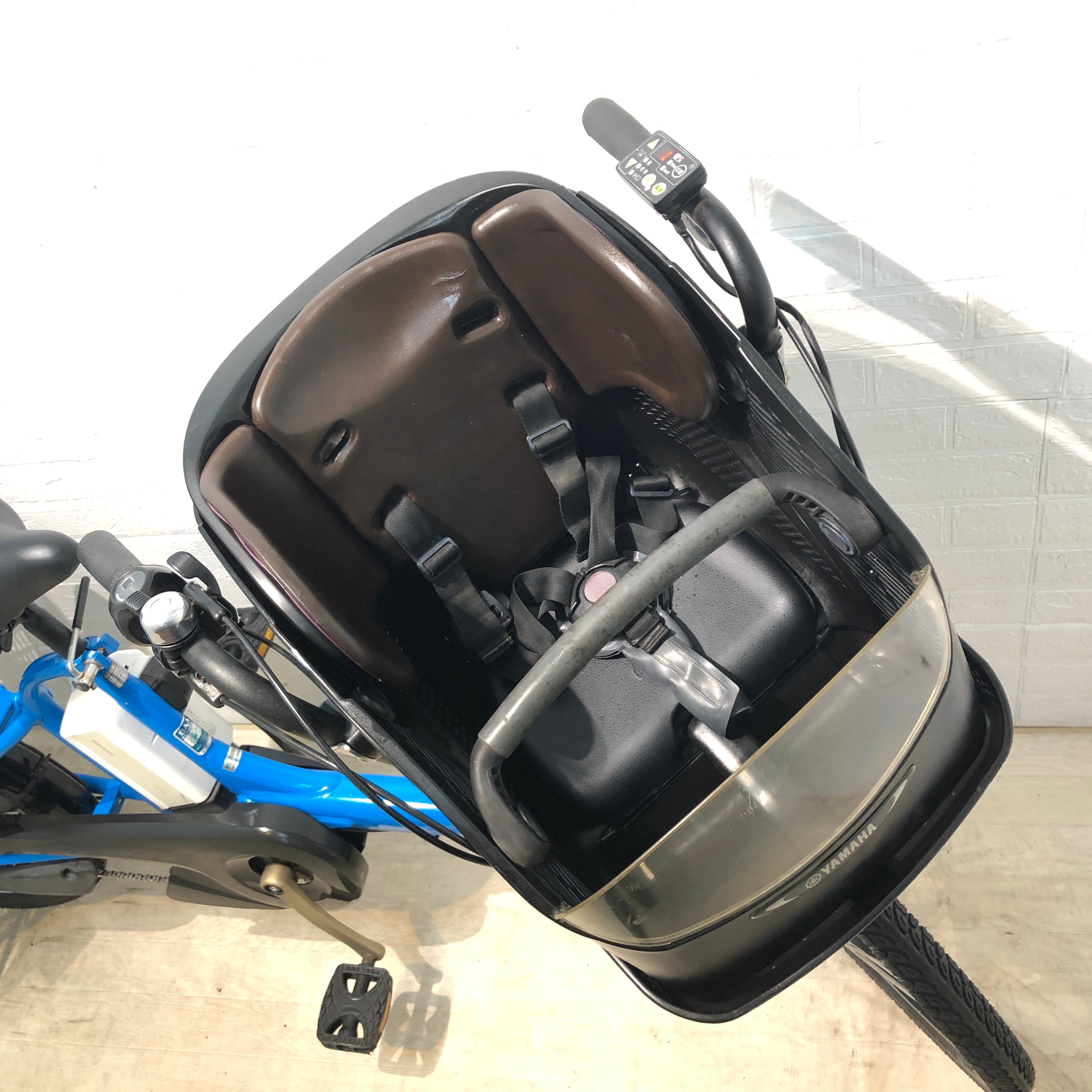 ヤマハ PAS Kiss mini パス キッス ミニ ブルー 20インチ YM057【中古