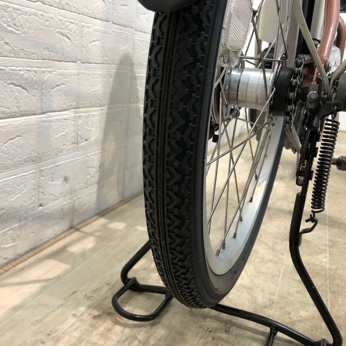 ブリヂストン アシスタ ユニ プレミア  ピンク 20インチ YD063 【中古車】