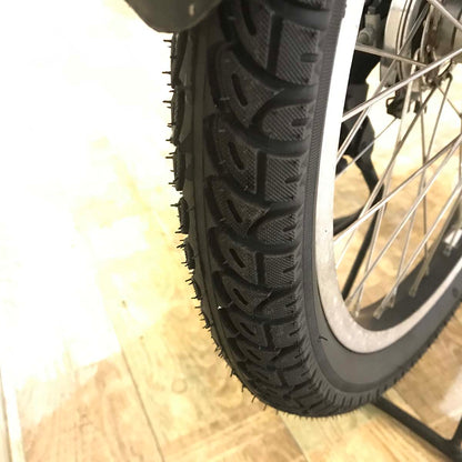 ブリヂストン bikke MOB dd ビッケ モブ dd グレー 前24×後20インチ KC021 【中古車】