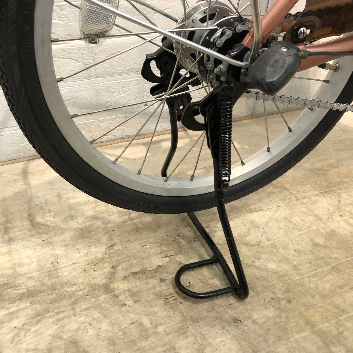 中古電動自転車 ブリヂストン アシスタ ユニ プレミア  ピンク 20インチ YD063