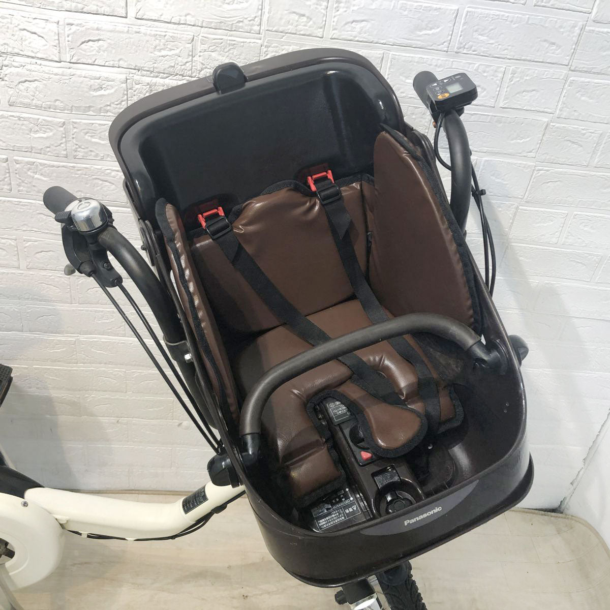 中古電動自転車 パナソニック ギュットミニDX ホワイト 20インチ YI069
