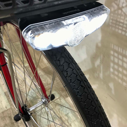 パナソニック ビビ DX レッド 26インチ KX074【中古車】