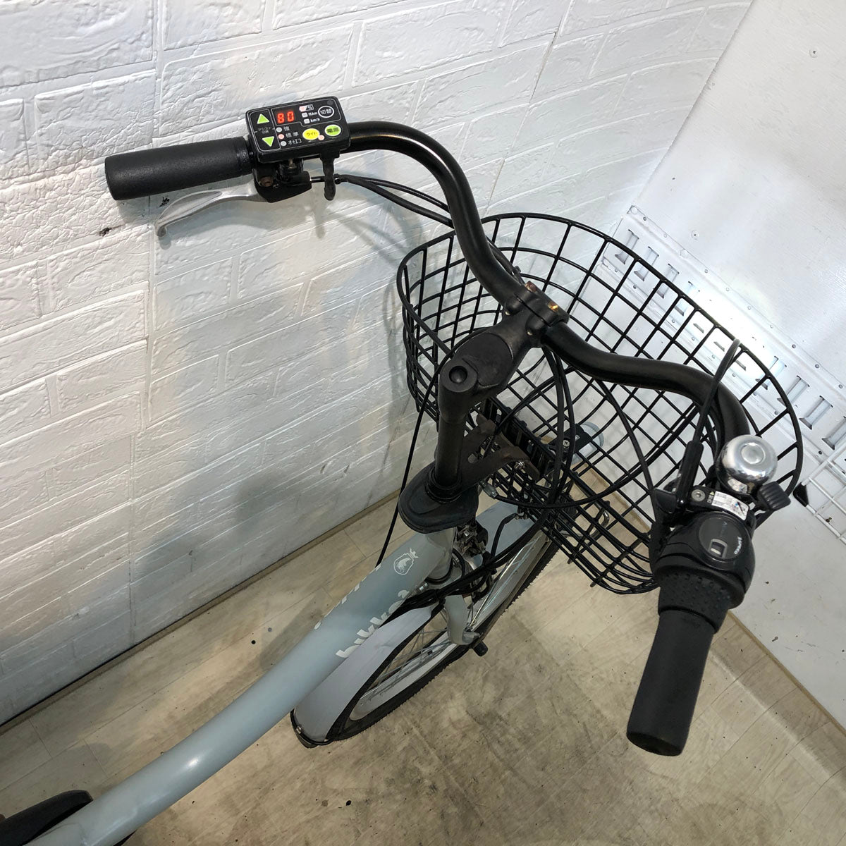 中古電動自転車 ブリヂストン bikke 2 e ビッケ ツー イー グレー 20
