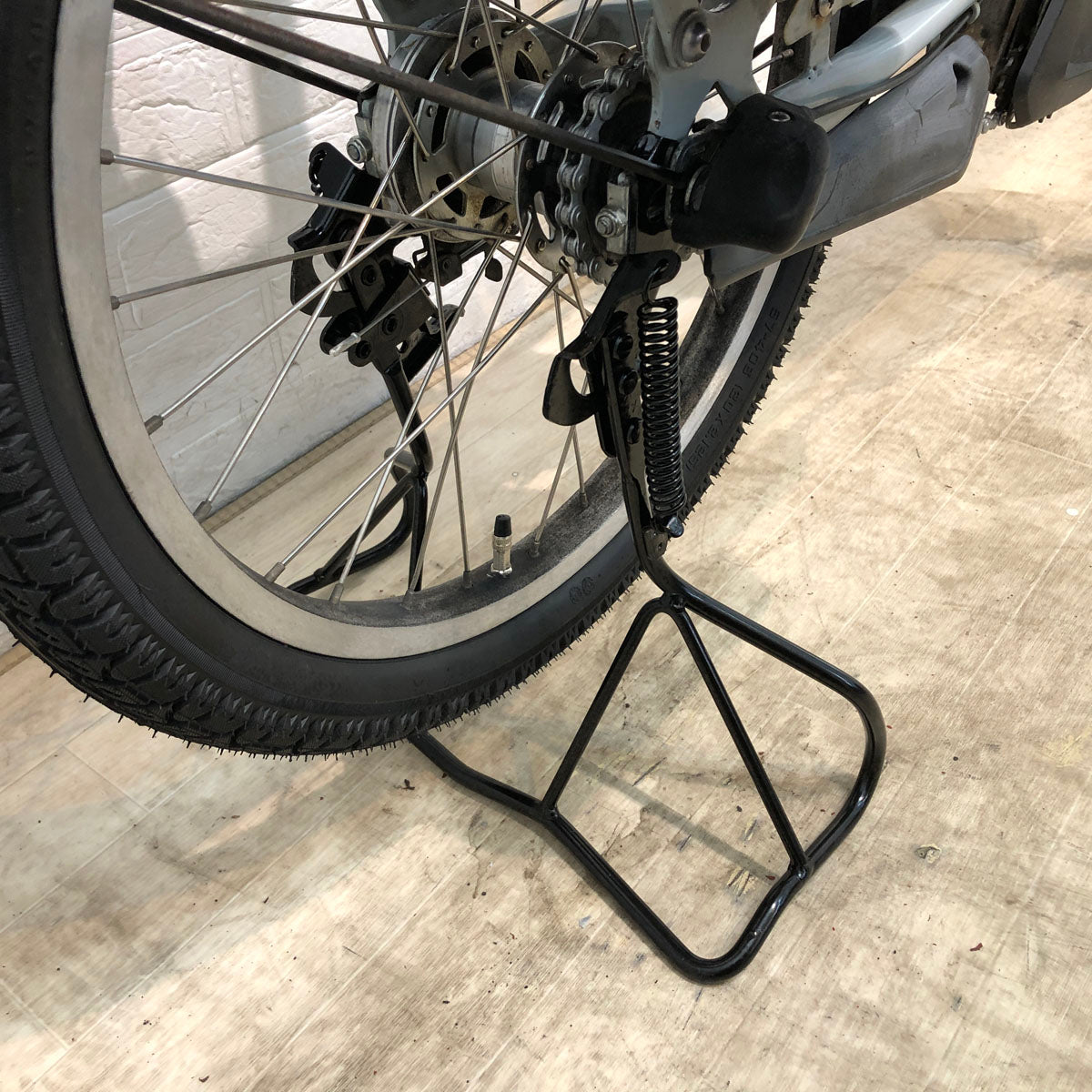 中古電動自転車 ブリヂストン bikke 2 e ビッケ ツー イー グレー 20インチ YD064