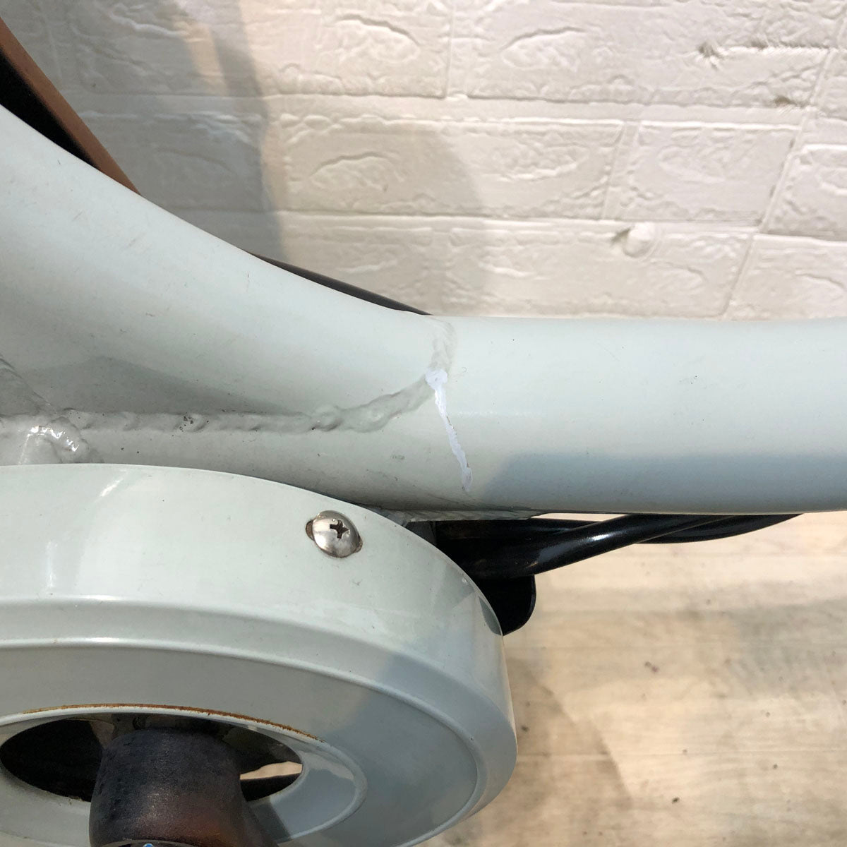 中古電動自転車 ブリヂストン bikke 2 e ビッケ ツー イー グレー 20インチ YD064