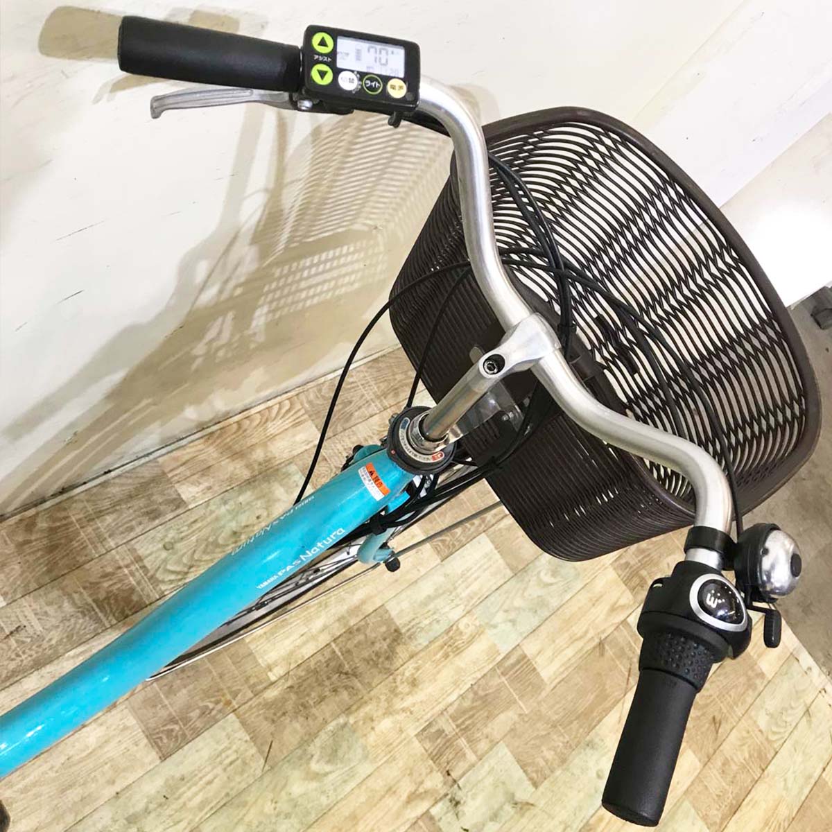 中古電動自転車  ヤマハ PAS ナチュラ M ブルー 26インチ KC024