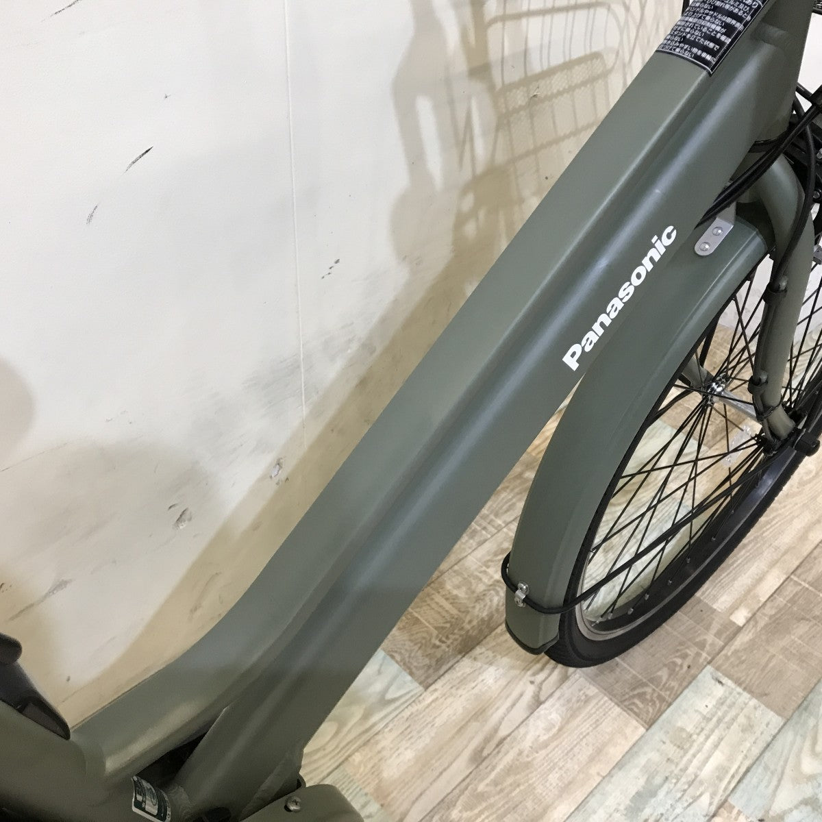中古電動自転車 パナソニック ティモS グリーン 26インチ KH016