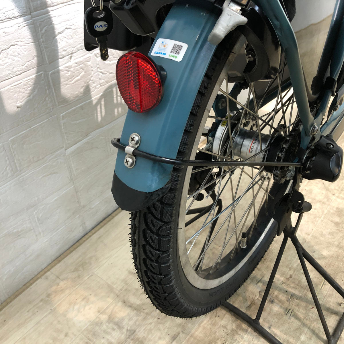 中古電動自転車 ヤマハ PAS Babby XL パス バビー XL ブルー 20インチ YD066