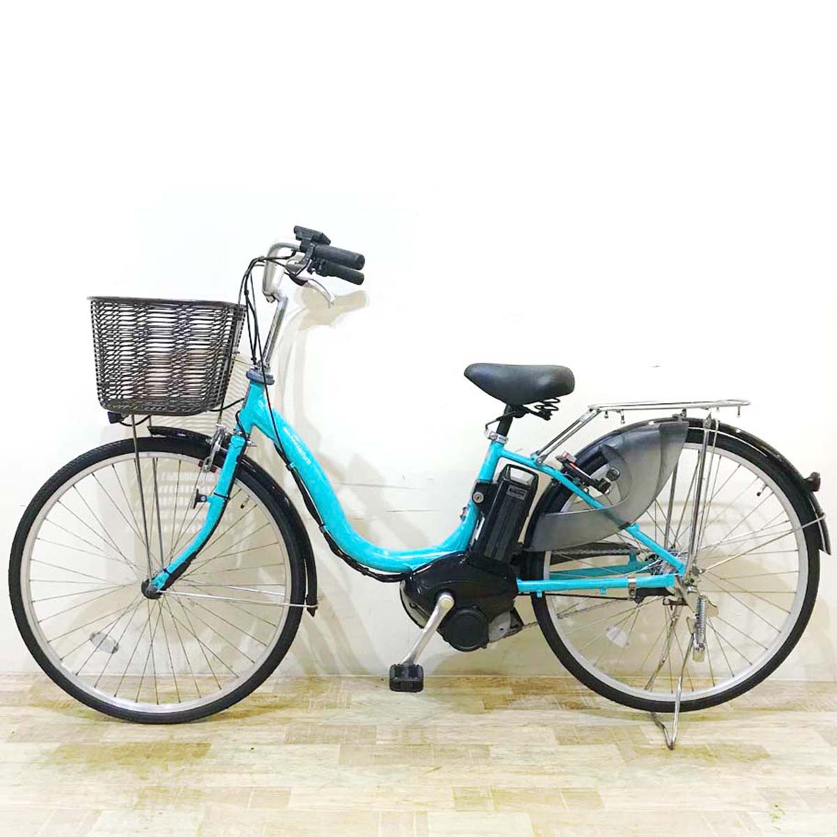 中古電動自転車  ヤマハ PAS ナチュラ M ブルー 26インチ KC024